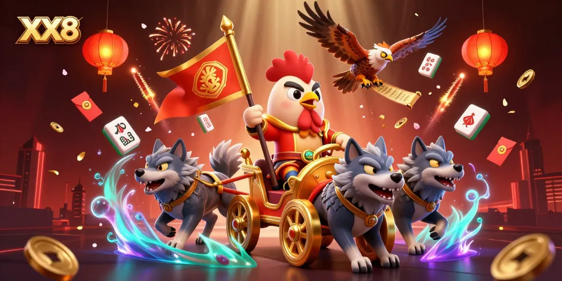 Engage in dynamic gameplay at XX8 with vibrant elements of casino culture and luck.