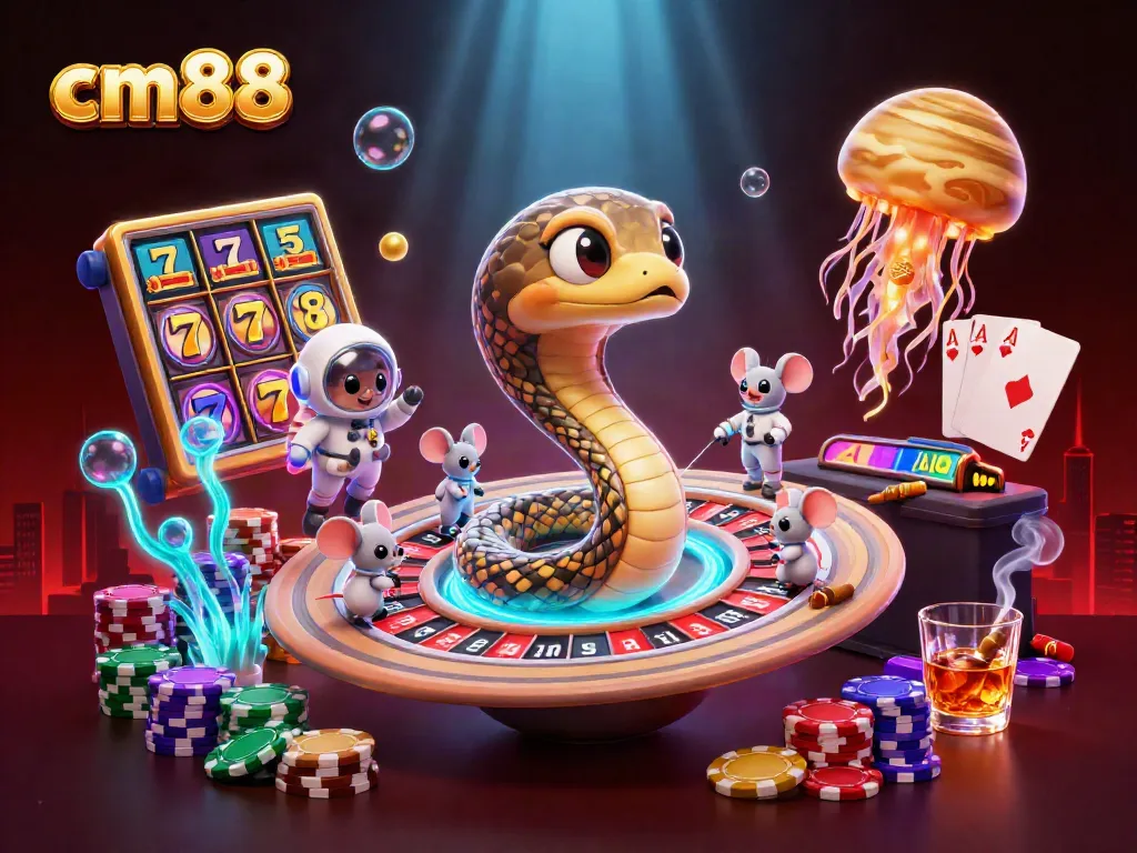 Play cm88 with vibrant slots and dynamic betting scenes featuring engaging characters.