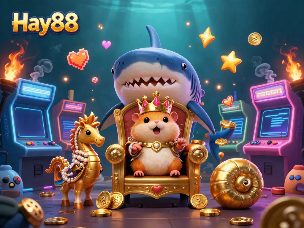 Hay88 brings exciting gaming experiences with unique characters and vibrant casino elements.