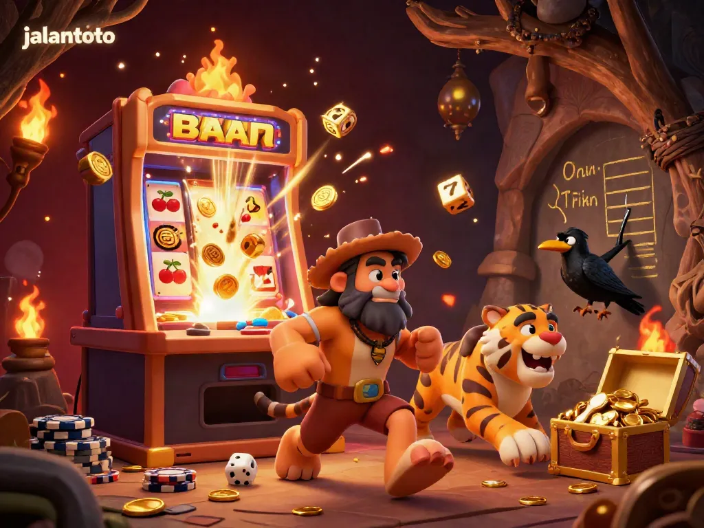 Menangkan permainan di jalantoto dengan slot jackpot dan karakter unik dari kasino prasejarah.