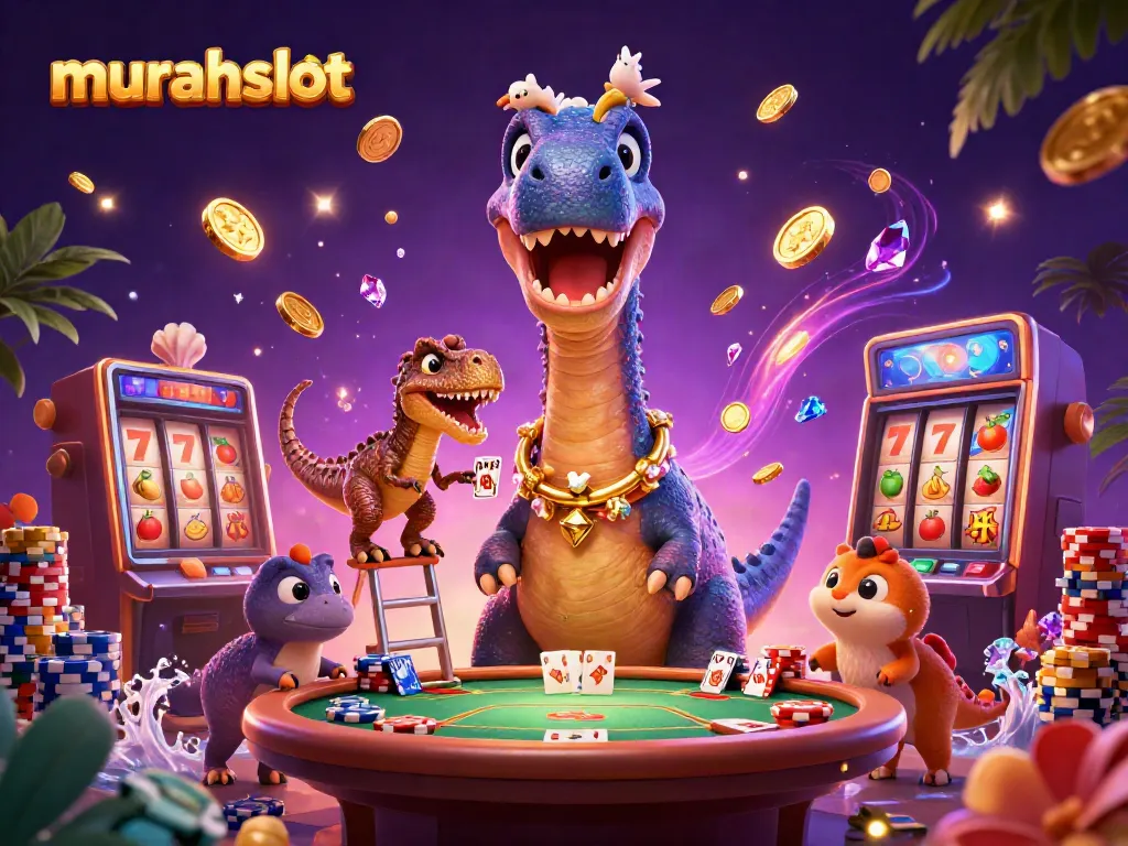 Slot mencapai jackpot di murahslot dengan karakter unik dan elemen menarik.