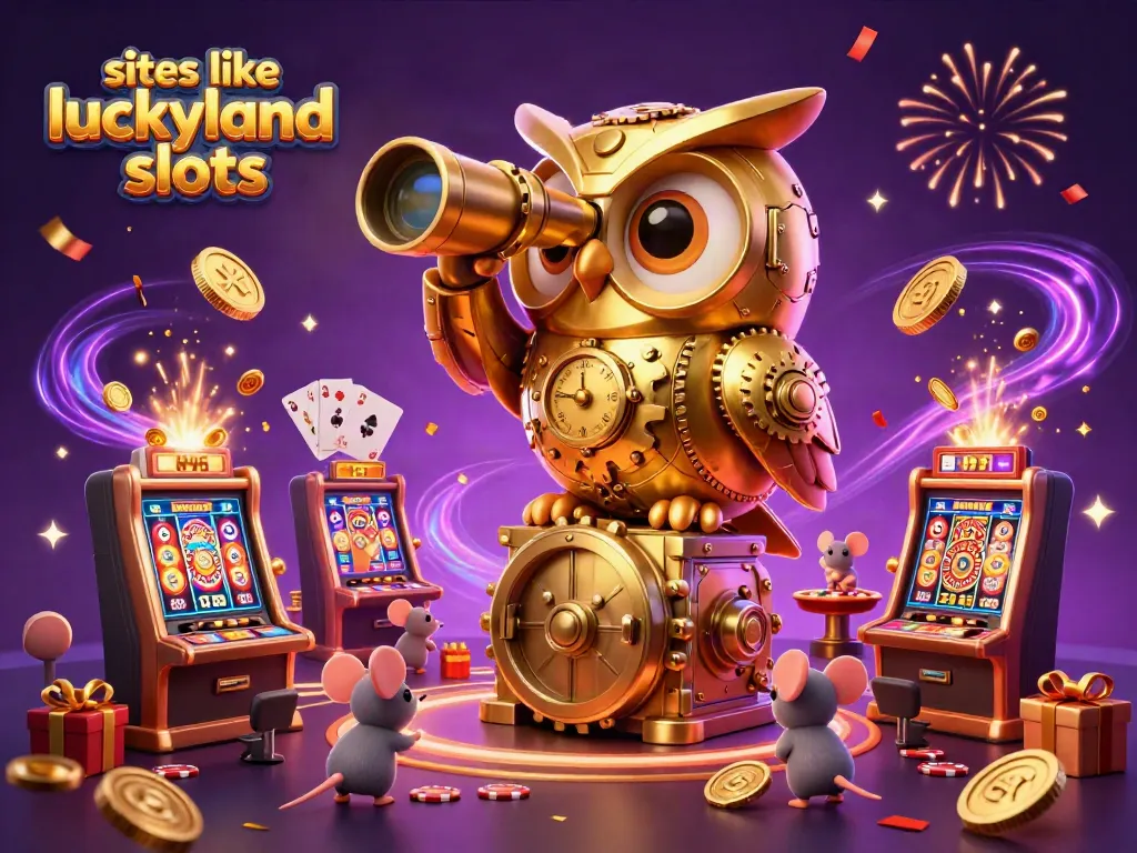 Experience immersive gameplay at sites like LuckyLand Slots with vibrant 3D scenes and engaging slot games.