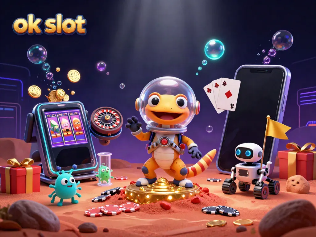 เล่นเกมสล็อตออนไลน์ที่ ok slot ด้วยการชนะรางวัลใหญ่ในคาสิโนที่ล้อมรอบด้วยไปด้วยความตื่นเต้น