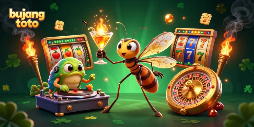 Experience thrilling luck with bujang toto as exotic mascots animate casino excitement.