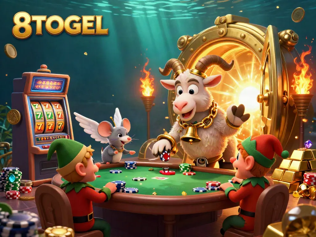 Engage in thrilling fun at 8TOGEL's legendary holiday casino featuring dazzling games and treasures.