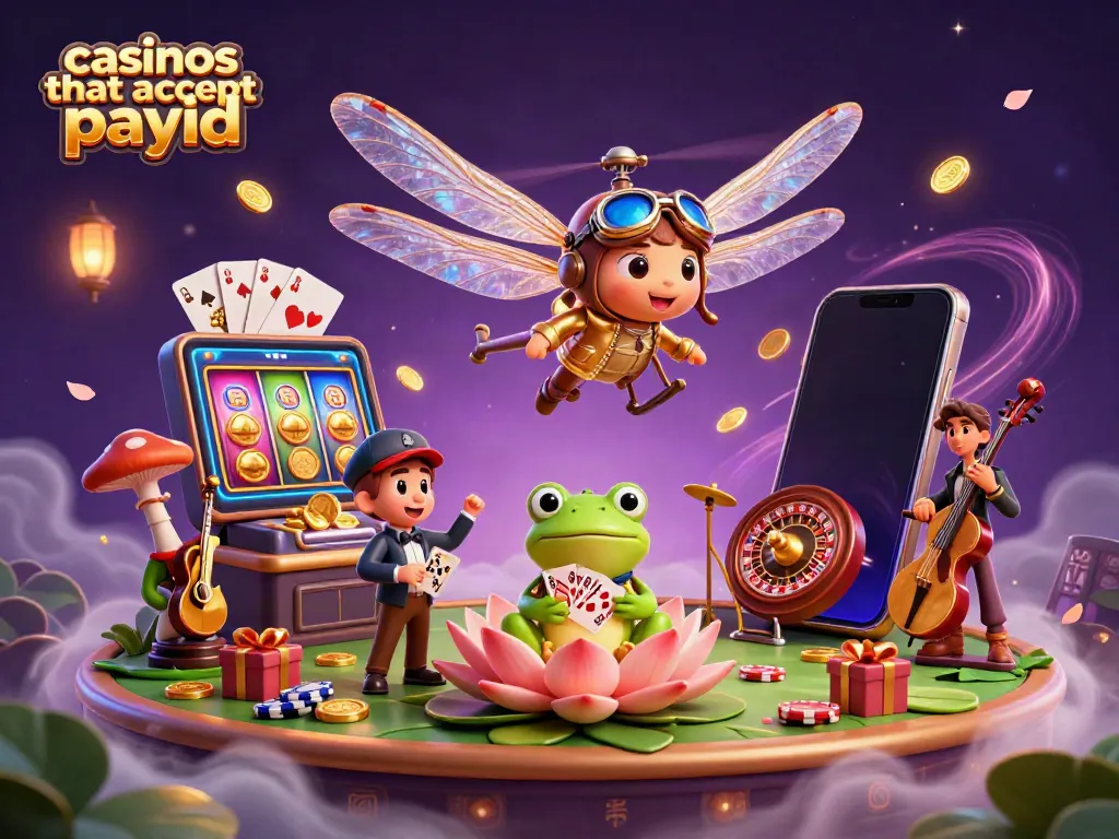 Engage in fast-paced gaming at casinos that accept payid with vibrant characters and dynamic scenes.