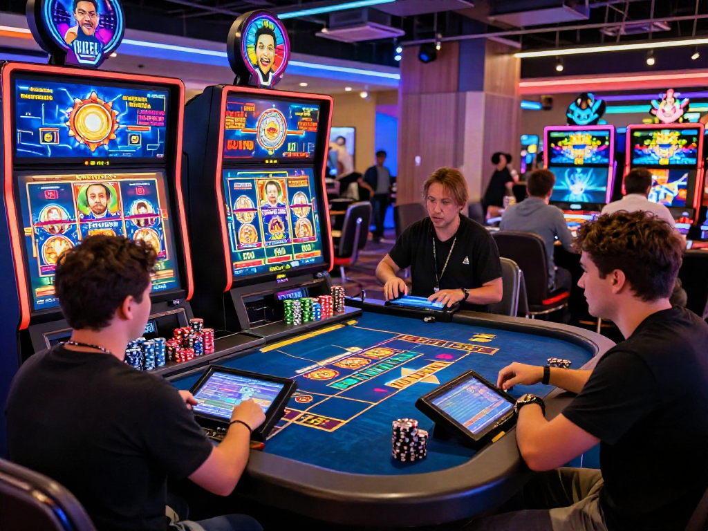Engaging online casino gaming environment showcasing slot deposit qris 5k options with vibrant digital interfaces.