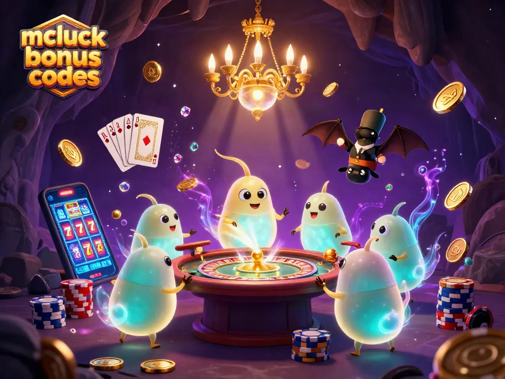 Enjoy thrilling gameplay with mcluck casino bonus codes in a vibrant casino scene filled with excitement.