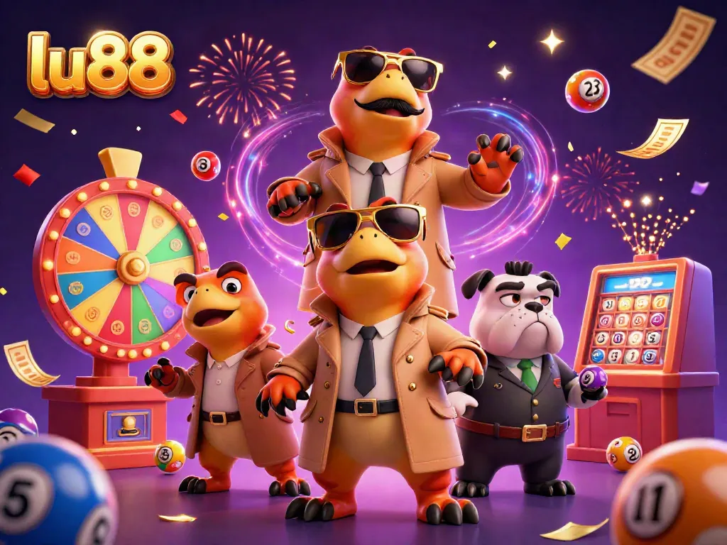 Experience exciting gaming thrills with lu88 while raptors disguise themselves in a VIP casino.
